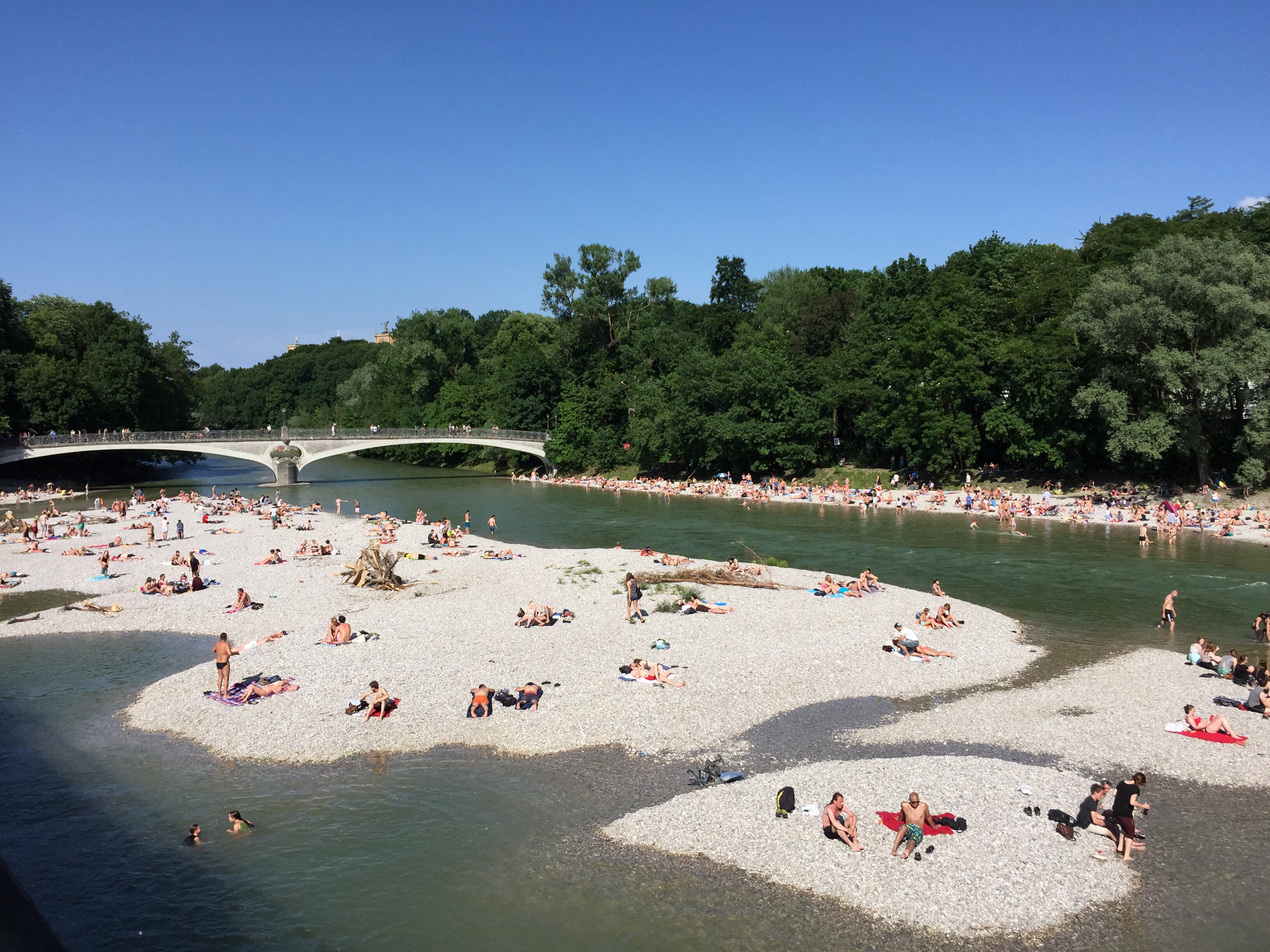 Isar river